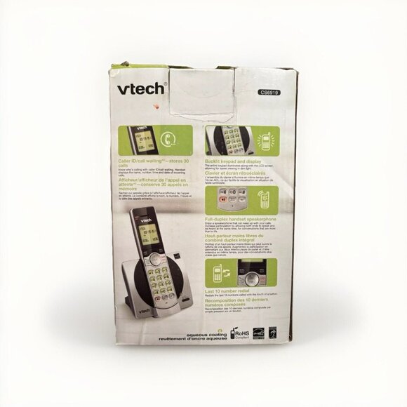 Vtech CS6919 Cordless Phone System with Caller ID and Call Waiting Features - Picture 4 of 10